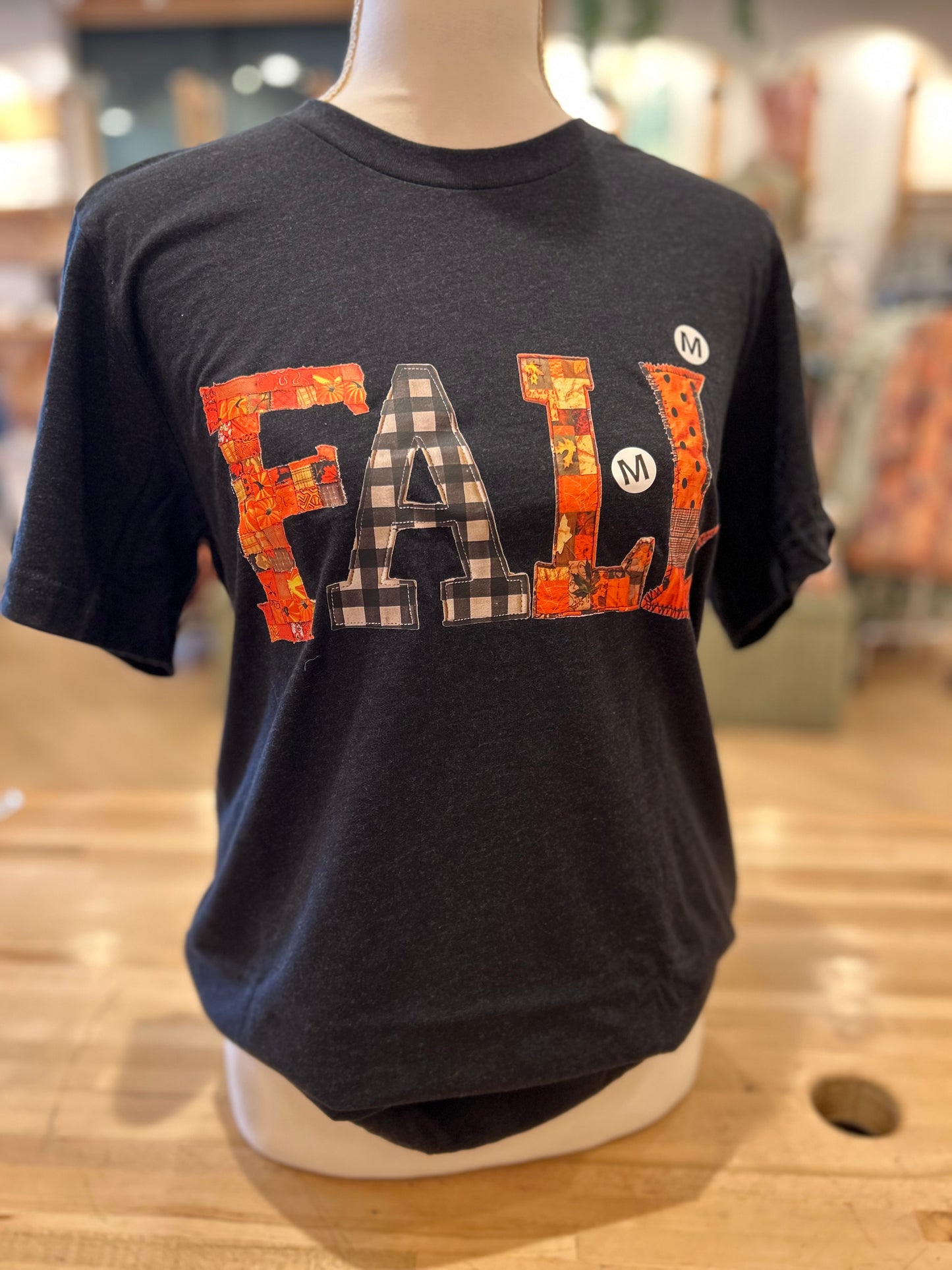 Fall Patchwork Tee