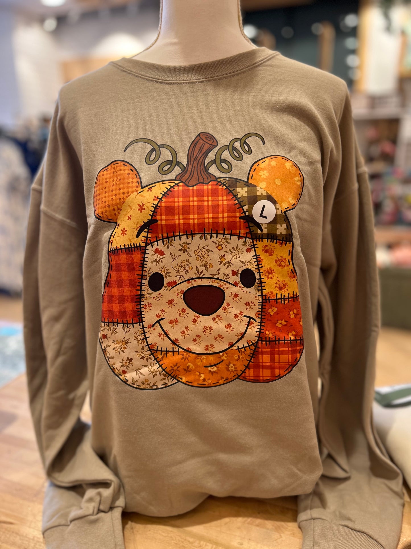 Bear Patch Pumpkin Crew