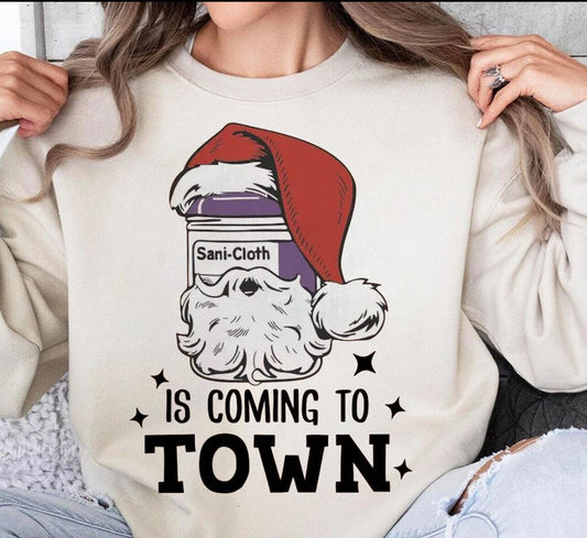 Sani-Cloth is Coming to Town