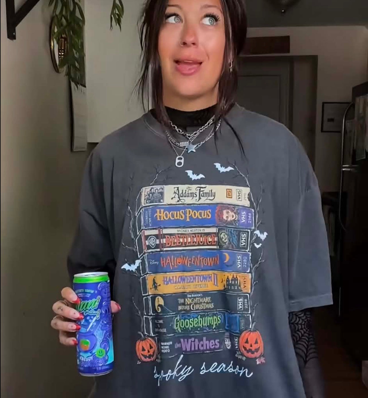 Halloween Stacked VHS Tapes