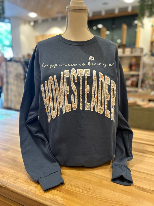 Happiness is Being a Homesteader
