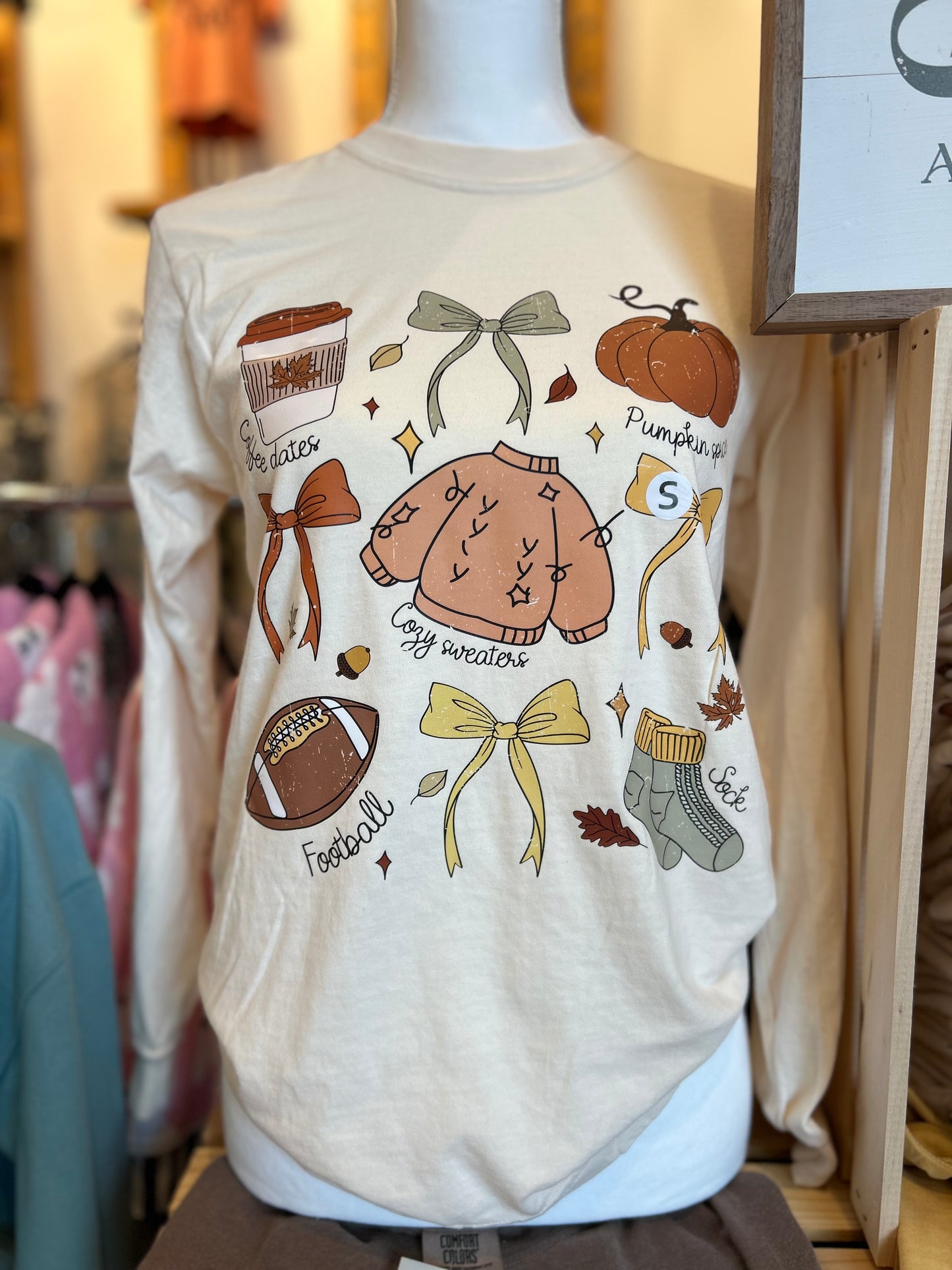 Fall Collage Long Sleeve
