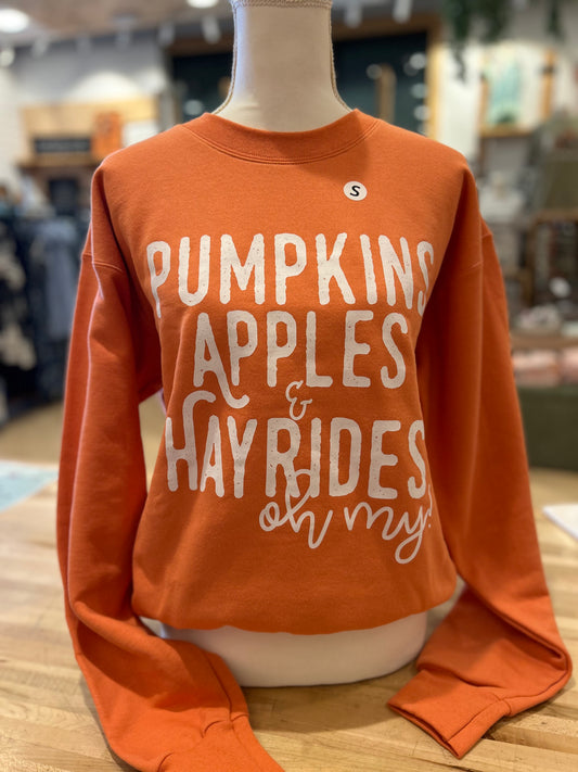 Pumpkins, Apples, & Hayrides