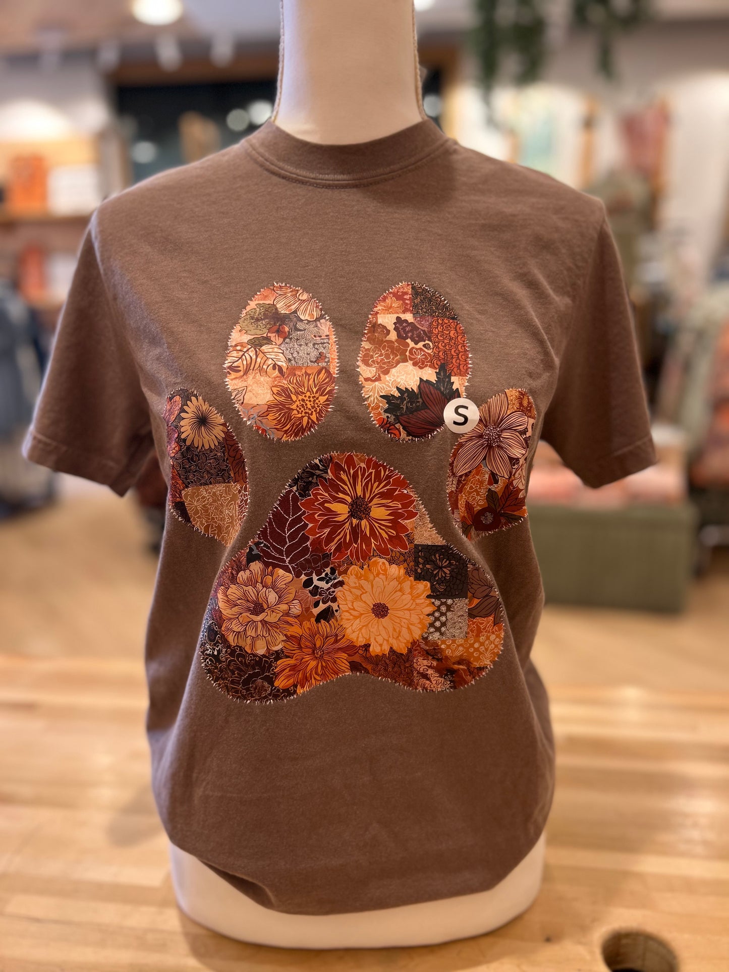 Fall Paw Print
