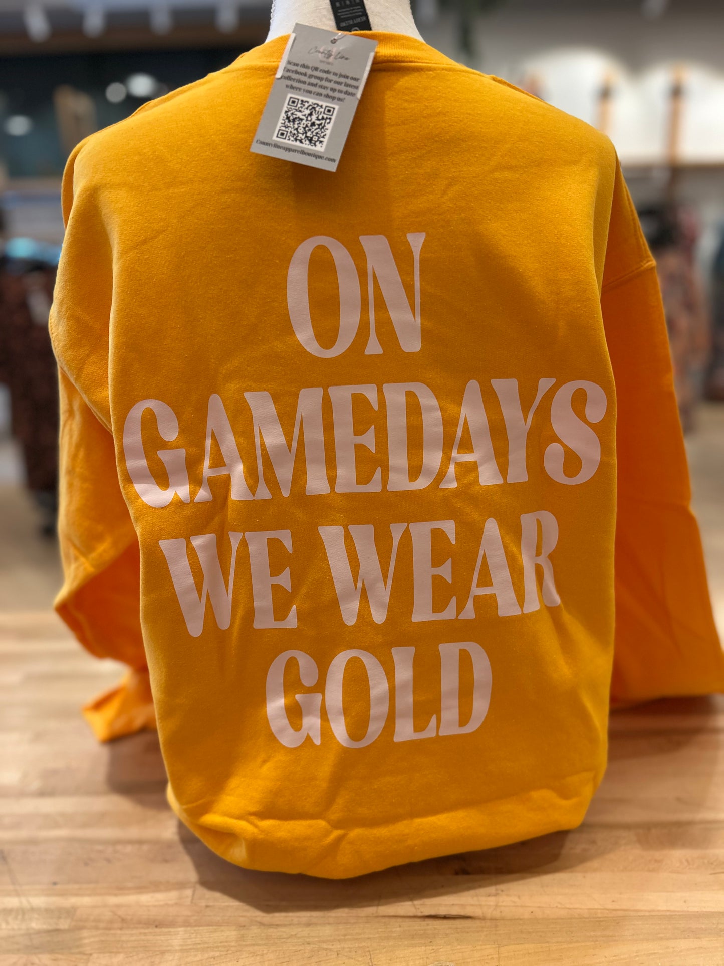 On Game Day We Wear Yellow