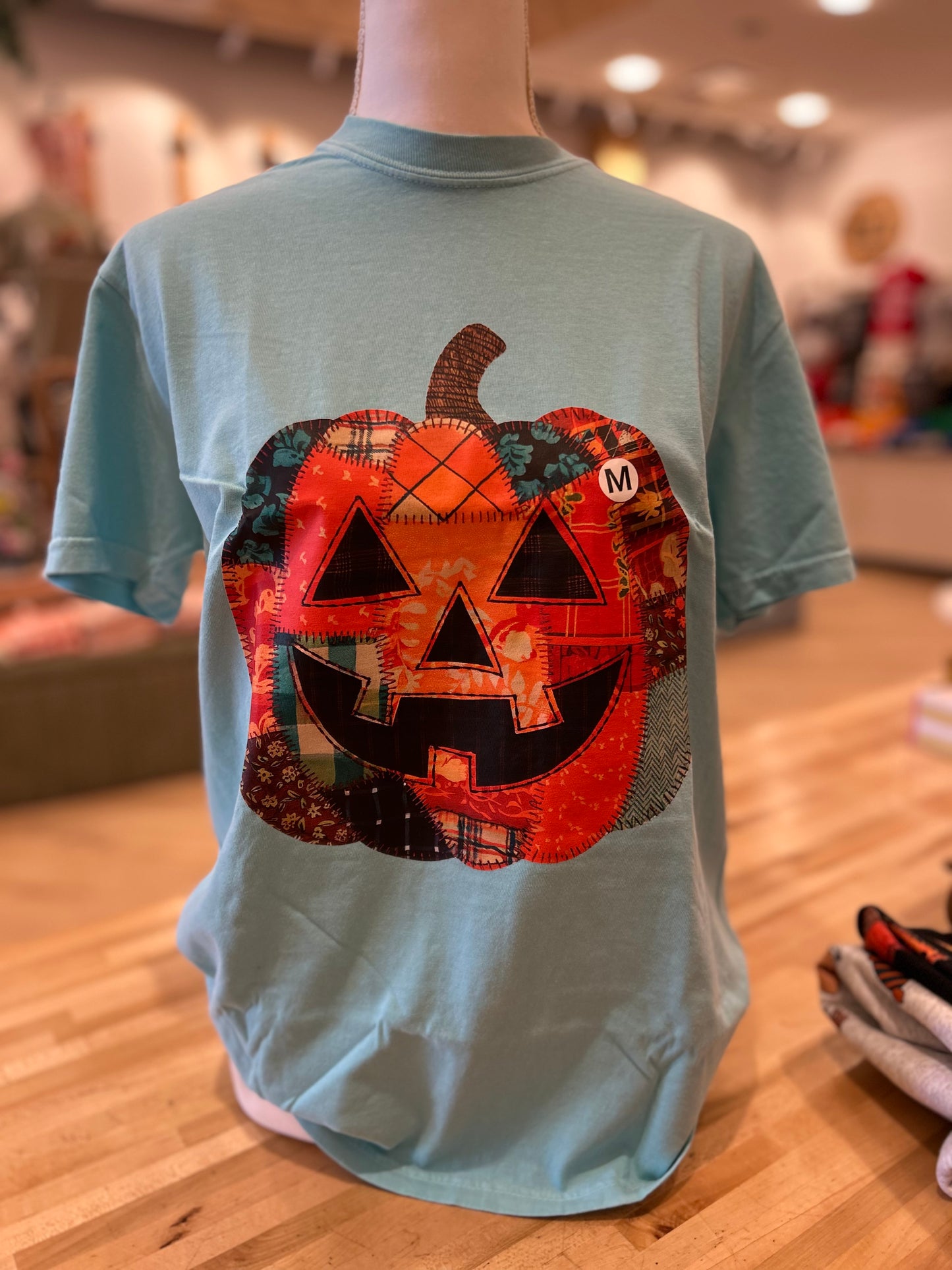 Turquoise Patch Pumpkin