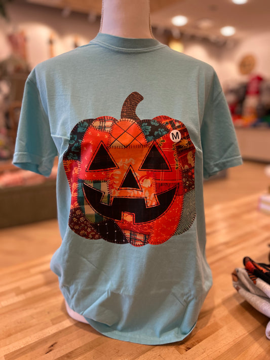 Turquoise Patch Pumpkin