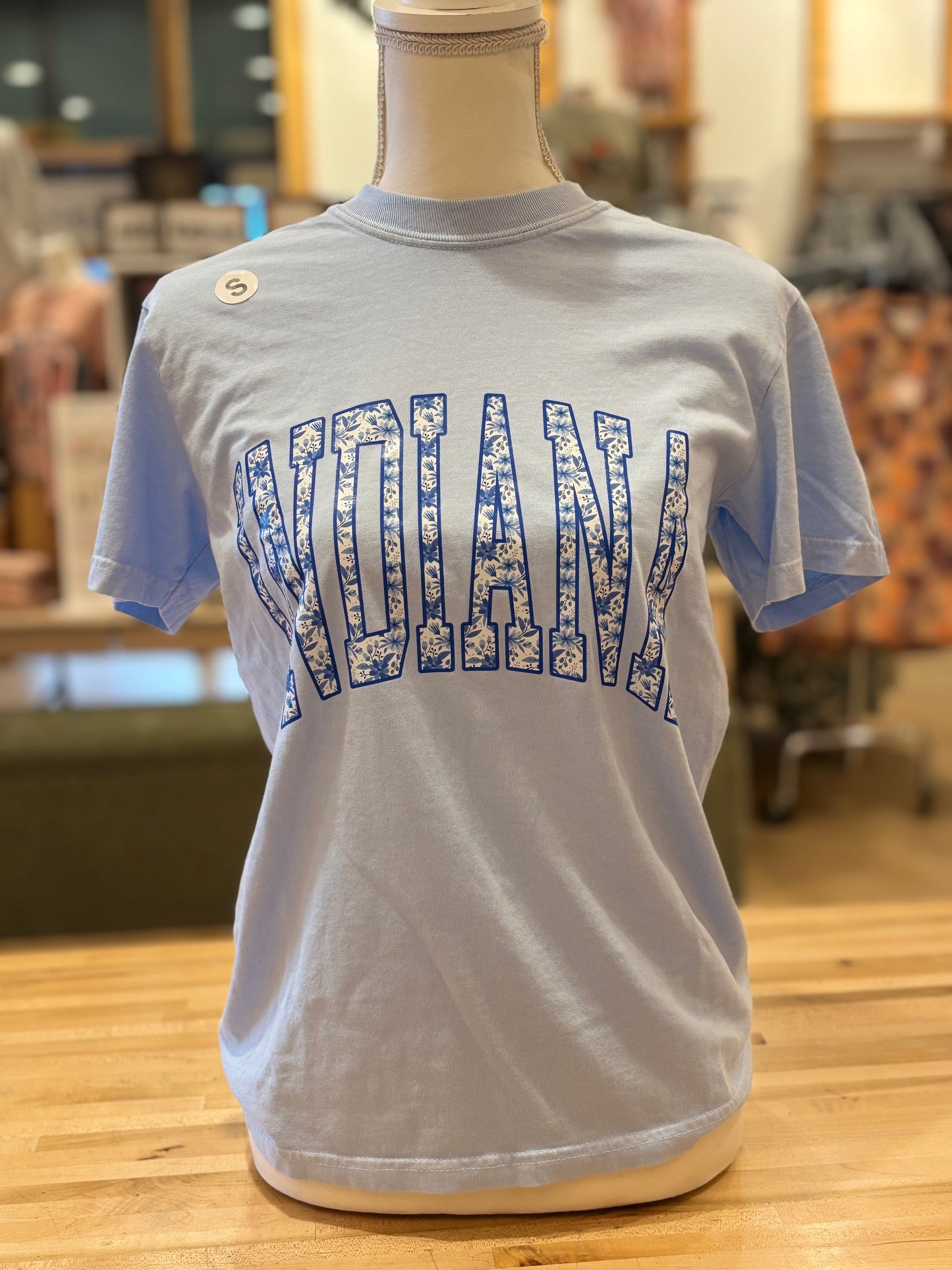 Blue Floral Indiana
