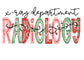 Custom Christmas Font Medical Crew